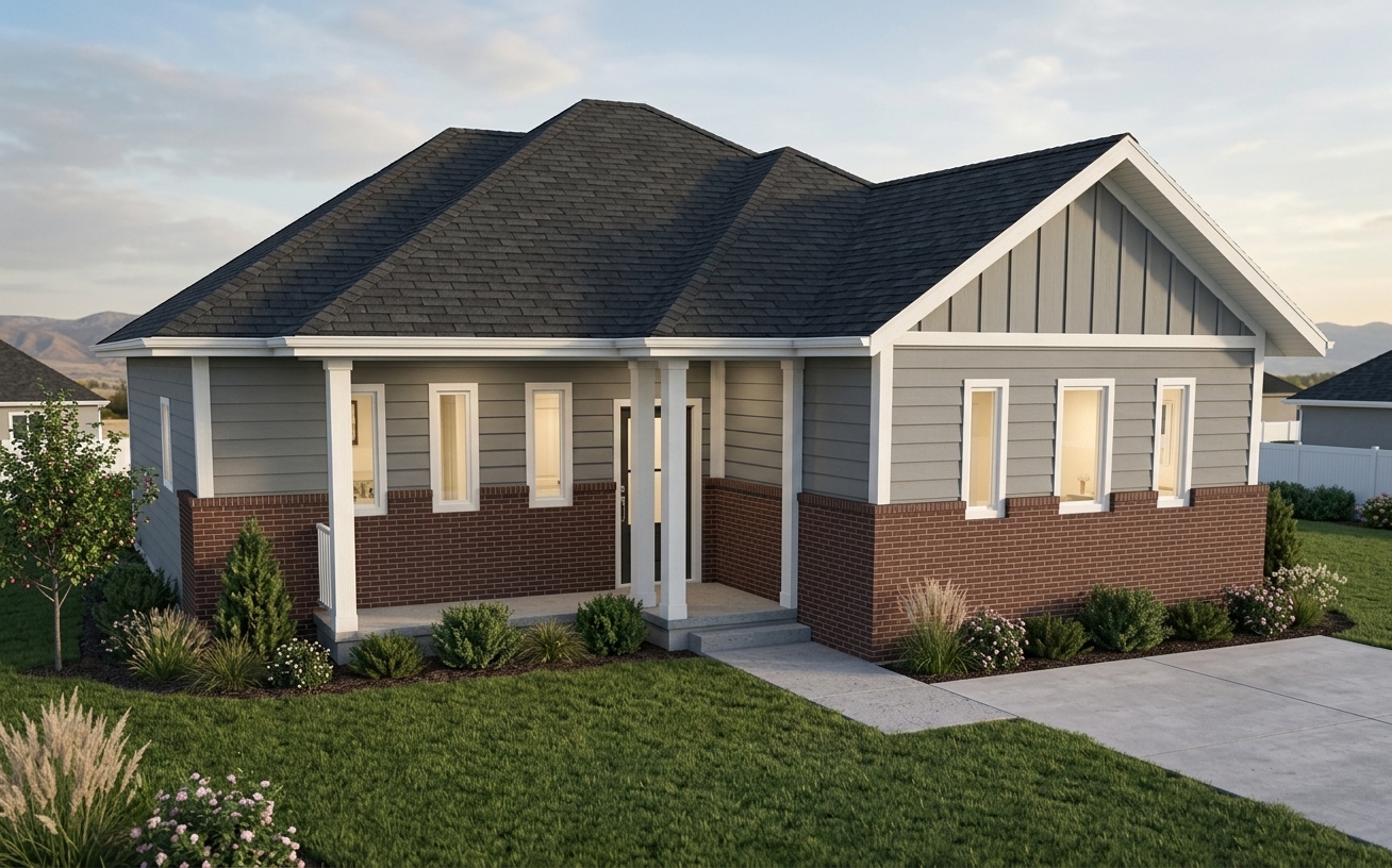 Hardy Homes exterior rendering